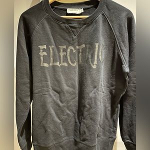 Maison Kitsune Black Sweatshirt - Electric